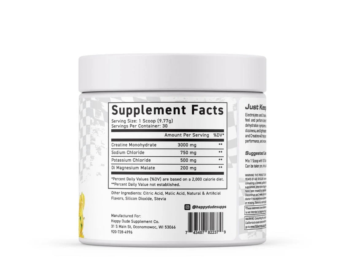 Hydro+ Fresh Lemonade | 2-in-1 Electrolytes & Creatine