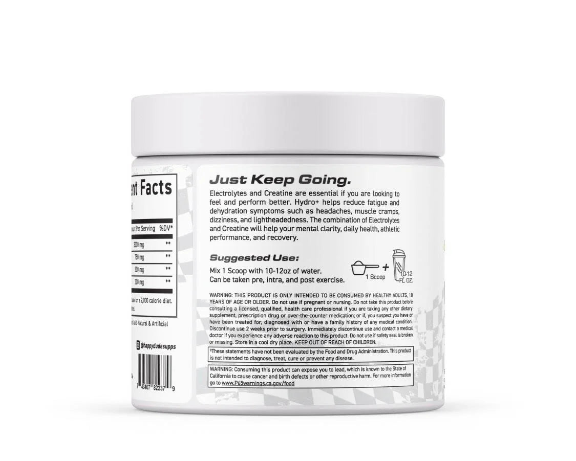 Hydro+ Fresh Lemonade | 2-in-1 Electrolytes & Creatine