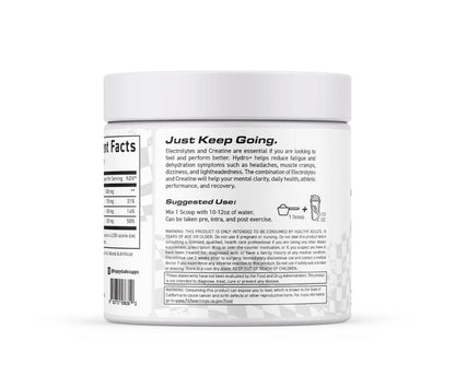 Hydro+ Strawberry Sorbet | 2-in-1 Creatine with Electrolytes